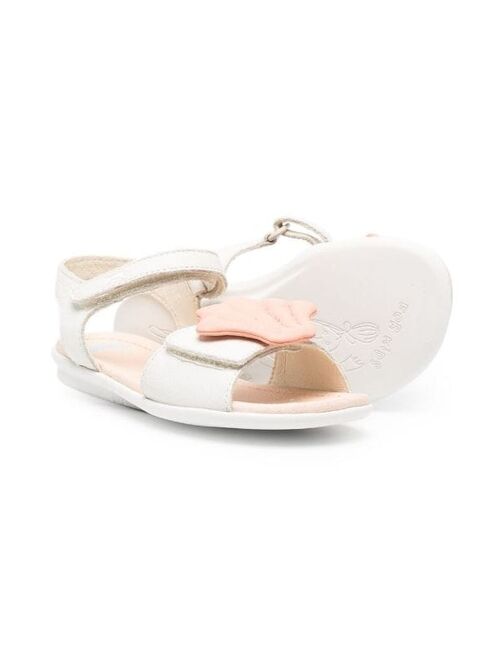 Camper Kids Twins seashell touch-strap sandals