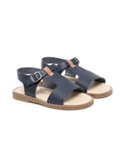 ANDANINES buckle-fastening leather sandals
