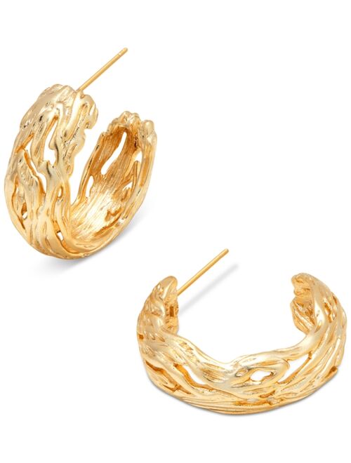 Kendra Scott Small Filigree C-Hoop Earrings, 1.05"