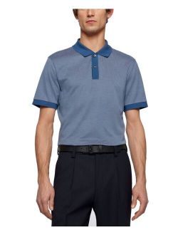 BOSS Men's Slim-Fit Polo Cotton Shirt