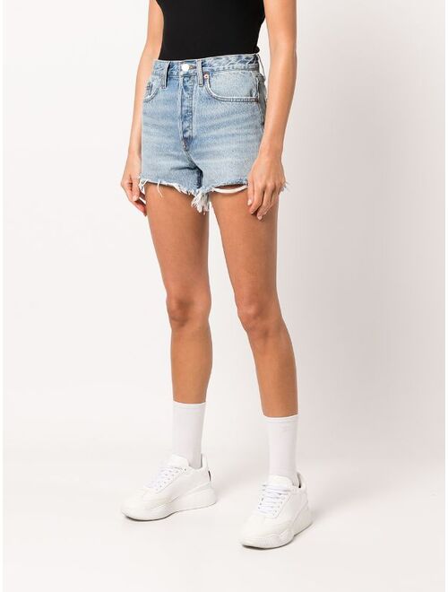 RE/DONE 70s high-rise denim shorts