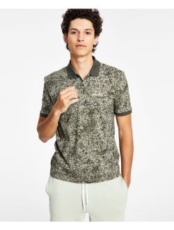 Men's Decius Contrast Trim Polo Shirt, Created for Macy's