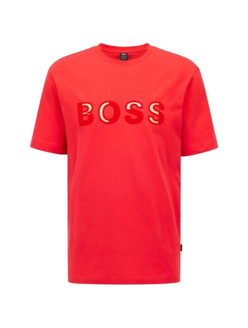 Hugo Boss BOSS Men's Crewneck Print T-Shirt