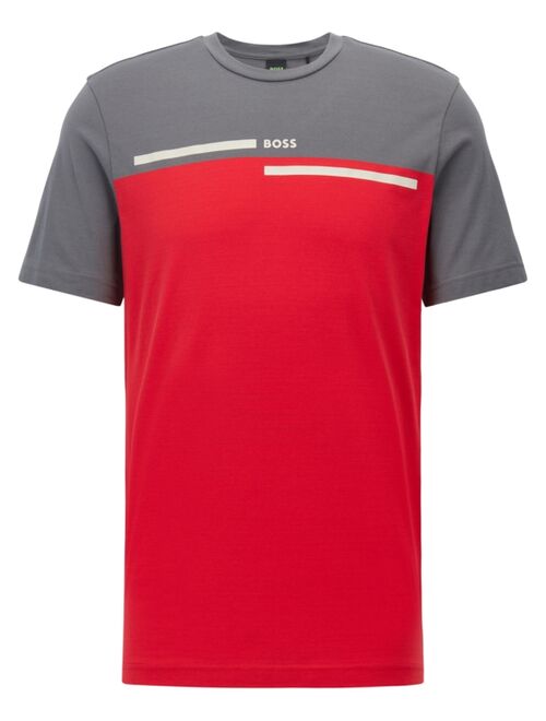 Hugo Boss BOSS Men's Logo-Print Regular-Fit T-Shirt