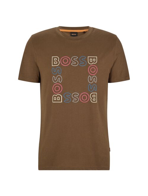 Hugo Boss BOSS Men's Cotton-Jersey T-shirt
