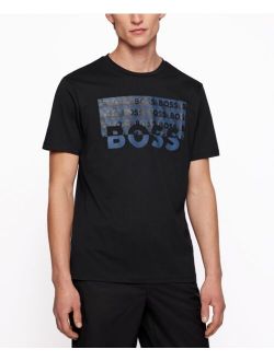 BOSS Men's Cotton-Jersey T-shirt