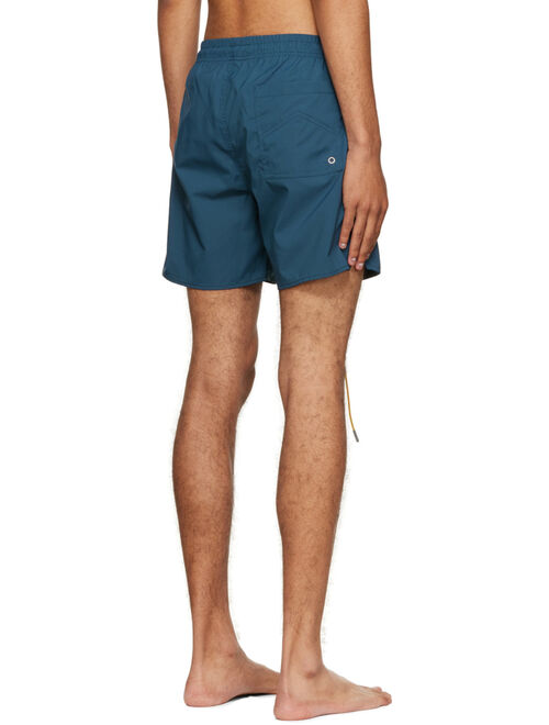Rhude Blue Polyester Shorts