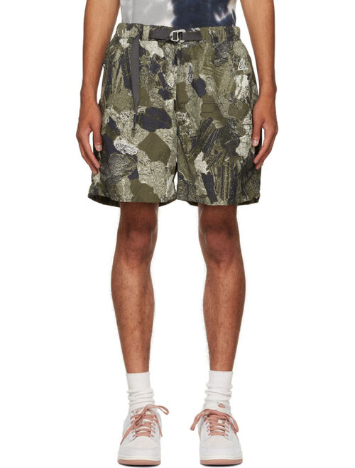 Nike Khaki Camouflage Shorts