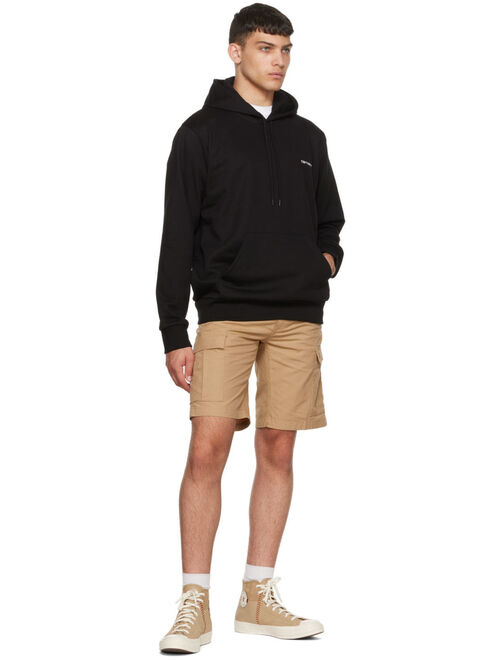 Carhartt Work In Progress Brown Aviation Shorts