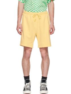 Yellow Red Tab Shorts