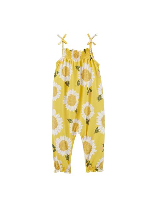 Baby Girl Carter's Sunflower Jumpsuit