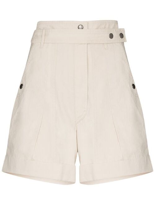 Isabel Marant Etoile Roscoe cotton shorts