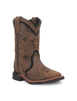 Dan Post Posy Youth Girls' Leather Cowboy Boots