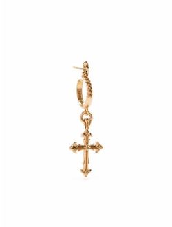 Fleury cross charm single earring