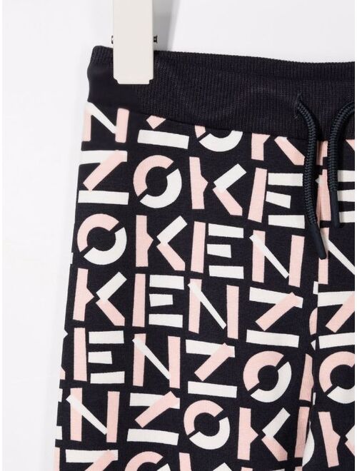 Kenzo Kids logo-print leggings