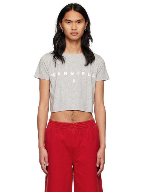 MM6 Maison Margiela SSENSE Exclusive Gray Cotton T-Shirt