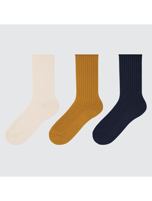 Uniqlo Ribbed Socks (3 Pairs)