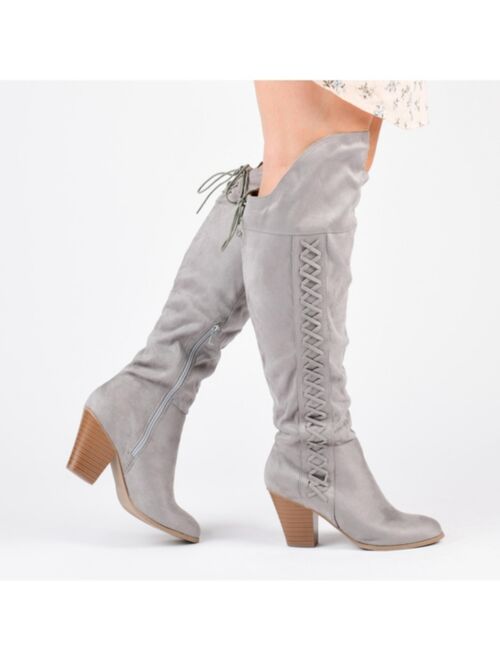 Journee Collection Women's Wide Calf Spritz-S Boot