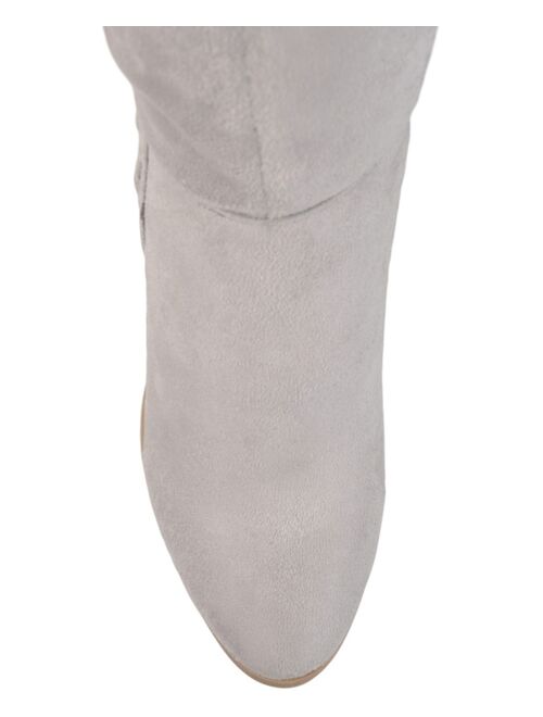 Journee Collection Women's Wide Calf Spritz-S Boot