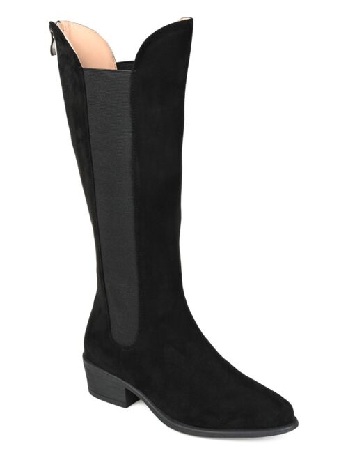 Journee Collection Women's Celesst Extra Wide Calf Tall Boots