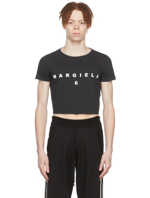 MM6 Maison Margiela SSENSE Exclusive Black Cotton T-Shirt