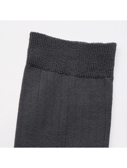Uniqlo Wide-Ribbed Socks (3 Pairs)