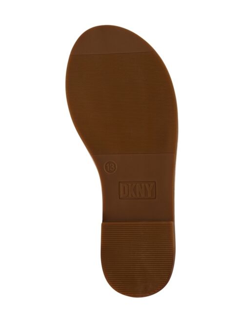 DKNY Little Girls Flat Thong Sandals
