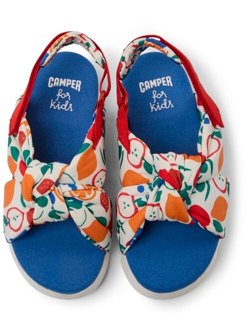 Camper Little Girls Oruga X-Strap Sandals