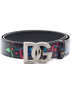 paint-splatter DG belt