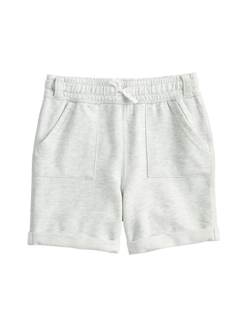 Girls 4-12 Jumping Beans Adaptive Sensory, Seated Comfort, & Easy Dressing French Terry Shorts