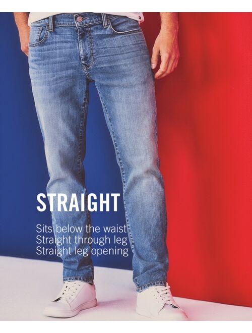 Tommy Hilfiger Men's Big & Tall Straight Fit Stretch Jeans