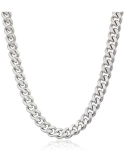 Amazon Collection Stainless Steel 8MM Cuban Chain