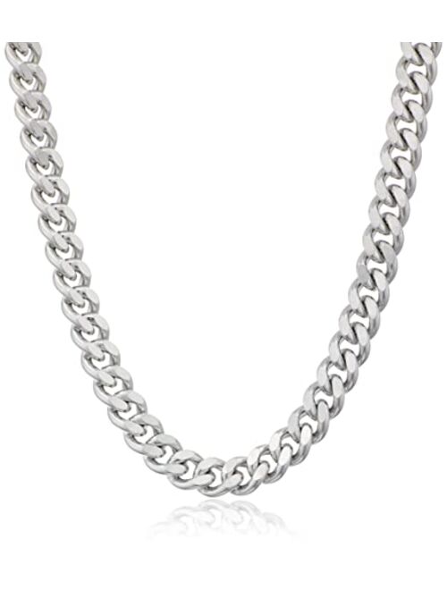 Amazon Collection Stainless Steel 8MM Cuban Chain