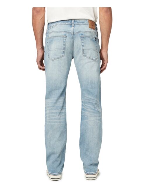 Buffalo David Bitton Men's Crinkled Straight Six Jeans