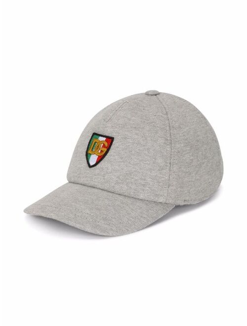 Dolce & Gabbana Kids Italia logo-patch baseball cap