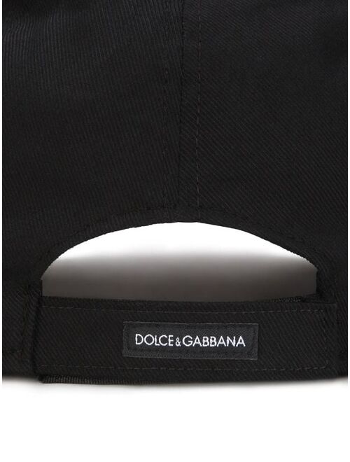 Dolce & Gabbana Kids logo-embroidered baseball cap