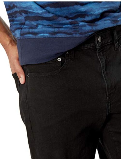 Amazon Essentials Men's Loose-fit 11" Inseam Denim Short