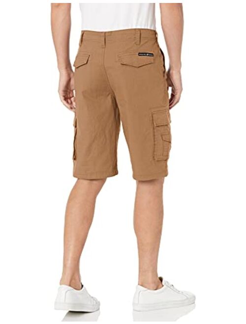 Beverly Hills Polo Club Men's Basic Cargo Shorts Non-Belted