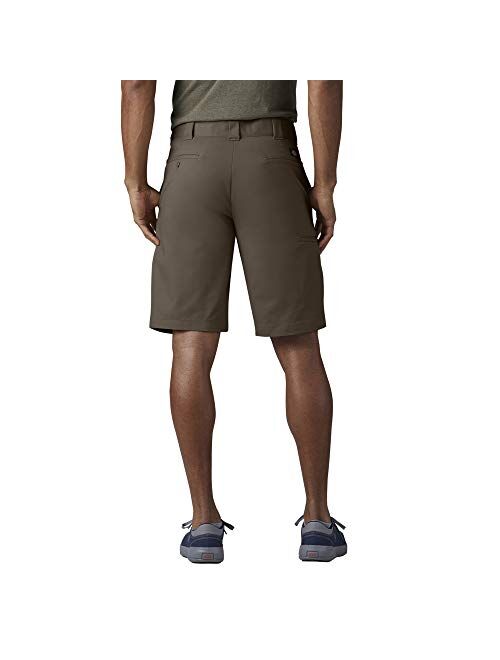 Dickies Men's 11 Inch Relaxed-fit Stretch Twill Work Short