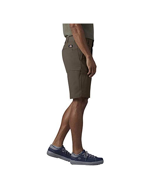 Dickies Men's 11 Inch Relaxed-fit Stretch Twill Work Short