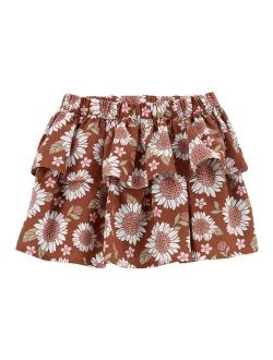 Toddler Girl Carter's Sunflower Linen Skirt