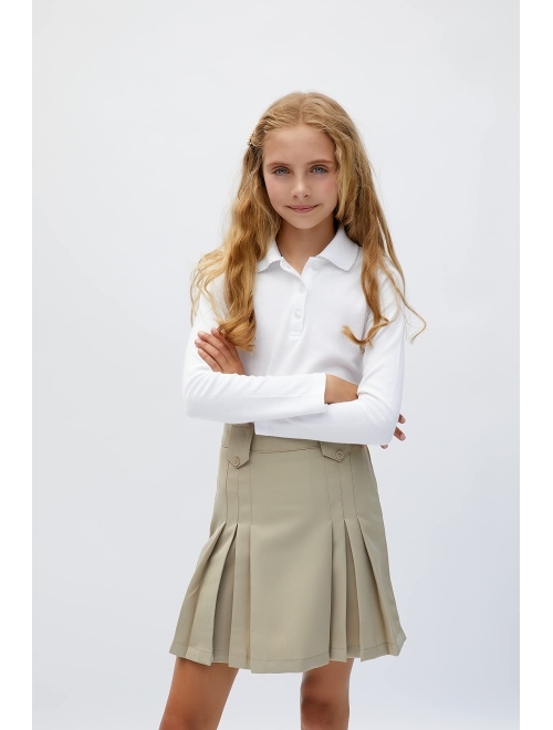 Girls 4-20 & Plus Size French Toast School Uniform Triple Pleated Skirt