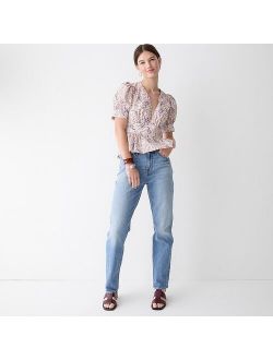 High-rise '90s classic straight jean in Hiker wash