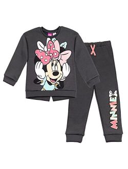 Minnie Mouse Mickey Mouse Daisy Duck Girls Fleece Fashion Pullover Sweatshirt Pants Newborn to Big Kid