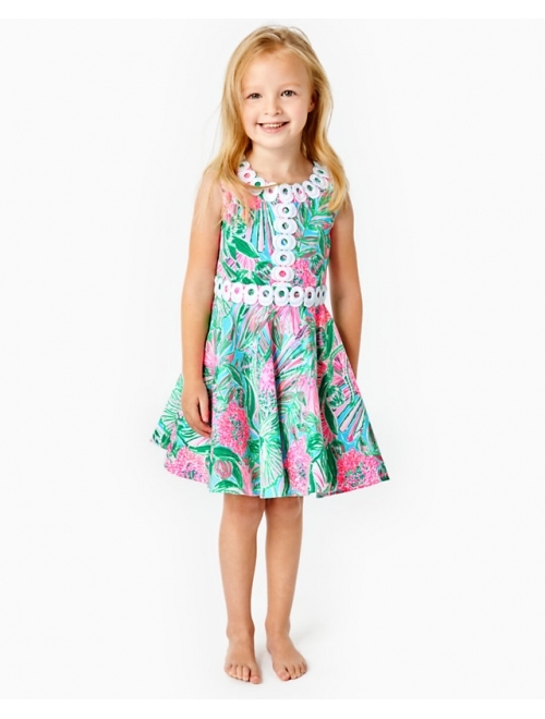 Lilly Pulitzer Kids Idala Dress (Toddler/Little Kids/Big Kids)