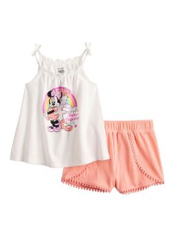 Disney's Minnie Mouse Toddler Girl Tank Top & Shorts Set by Jumping Beans