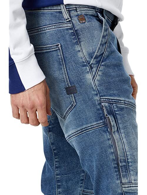G-Star Rackam 3-D Skinny Fit Jeans in Faded Cascade