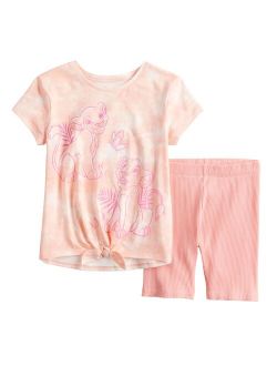 Disney's Lion King Toddler Girl French Terry Pullover & Bike Short Set by Jumping Beans
