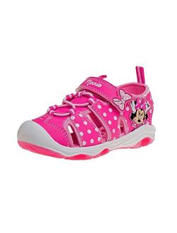 Minnie Mouse Open-Closed Toe Summer Sports Light Up Sandals (Toddler/Little Kid)