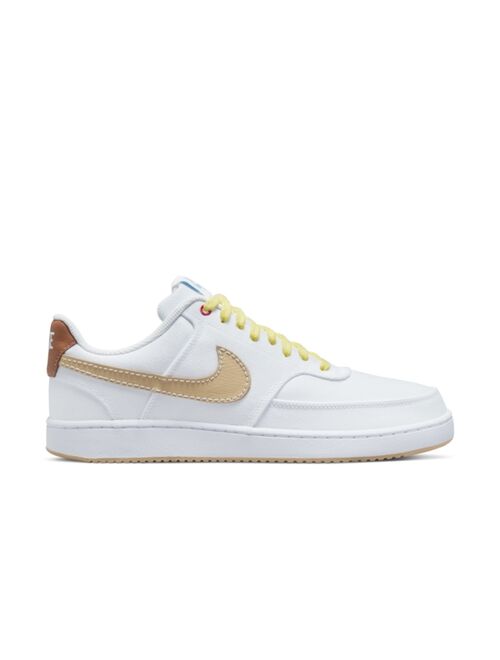 Nike Men's Court Vision Low Canvas Casual Sneakers from Finish Line